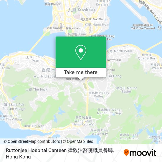 Ruttonjee Hospital Canteen 律敦治醫院職員餐廳 map