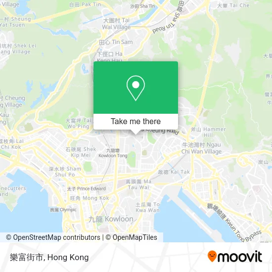 樂富街市地圖