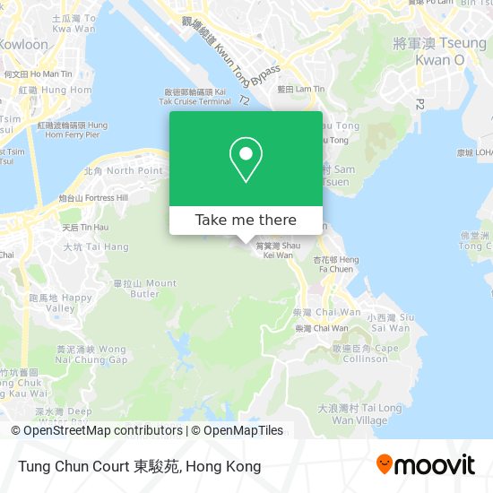 Tung Chun Court 東駿苑 map