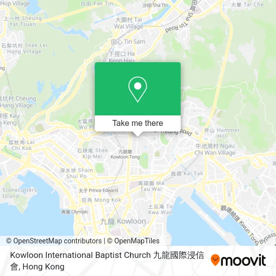 Kowloon International Baptist Church 九龍國際浸信會 map