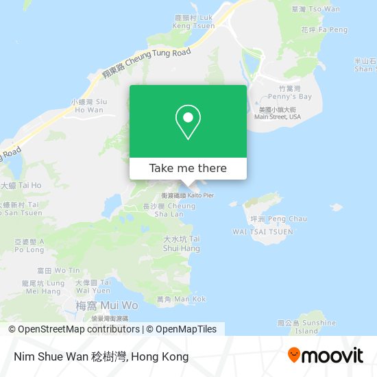 Nim Shue Wan 稔樹灣 map