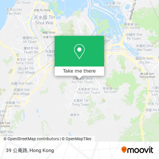 39 公庵路地圖
