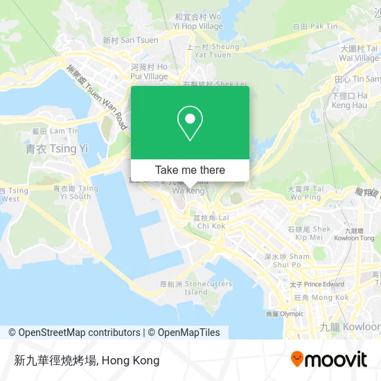 新九華徑燒烤場 map