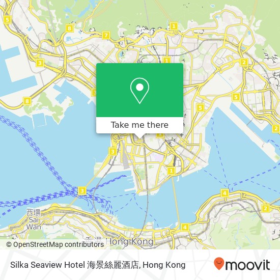 Silka Seaview Hotel 海景絲麗酒店地圖