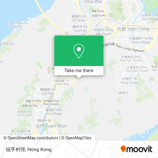 福亨村徑 map