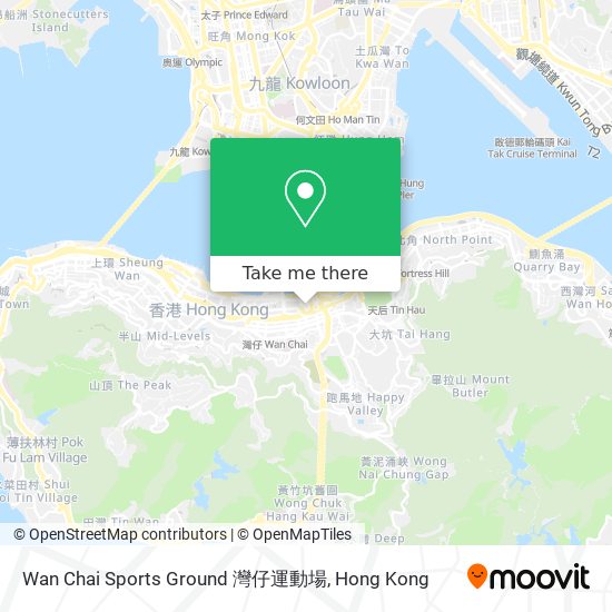 Wan Chai Sports Ground 灣仔運動場 map