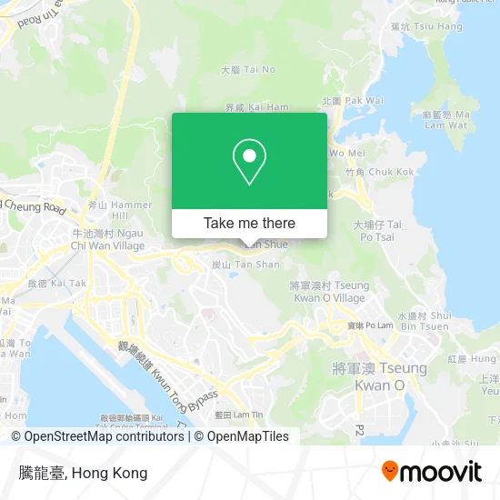 騰龍臺 map