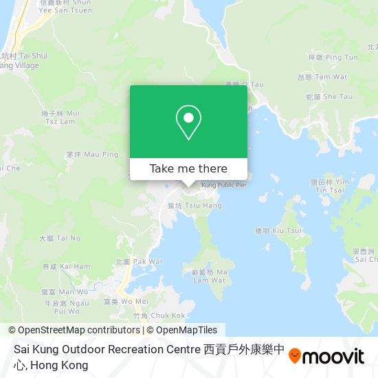 Sai Kung Outdoor Recreation Centre 西貢戶外康樂中心 map