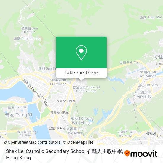 Shek Lei Catholic Secondary School 石籬天主教中學 map
