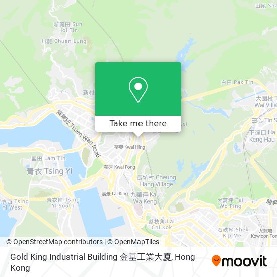 Gold King Industrial Building 金基工業大廈 map