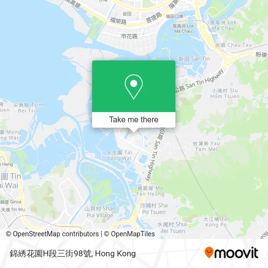 錦綉花園H段三街98號 map