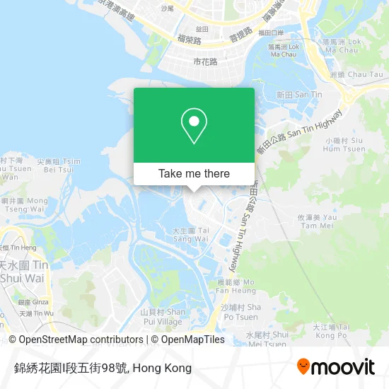 錦綉花園I段五街98號 map