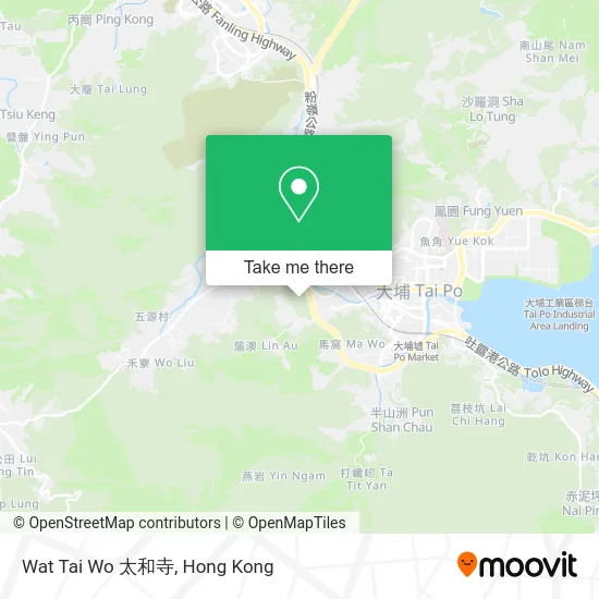 Wat Tai Wo 太和寺 map