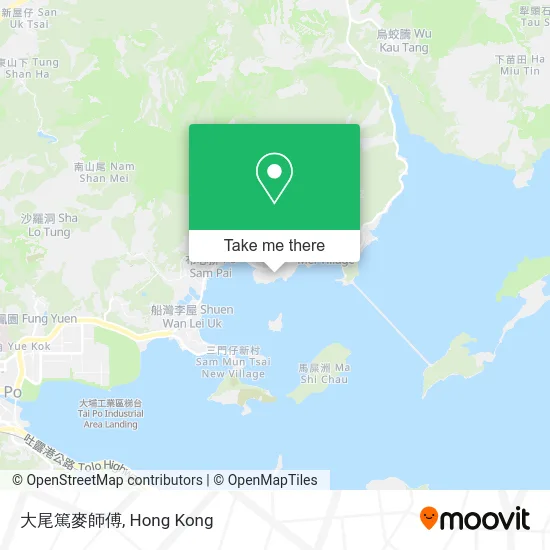 大尾篤麥師傅 map