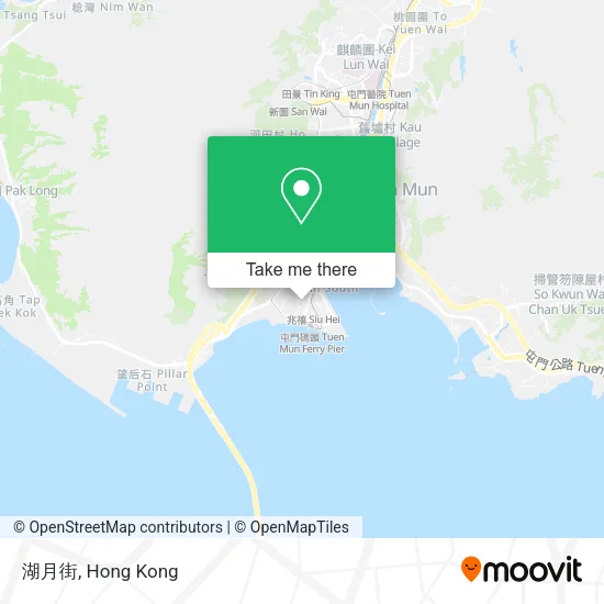 湖月街 map