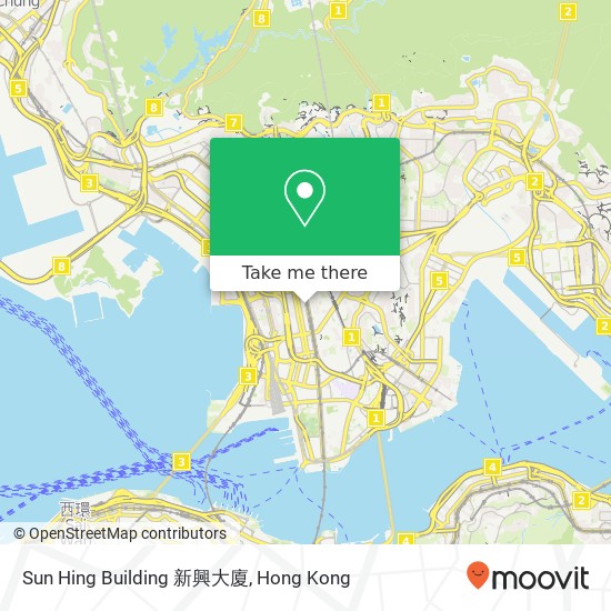 Sun Hing Building 新興大廈 map