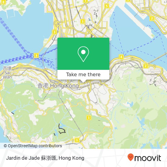 Jardin de Jade 蘇浙匯 map