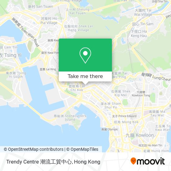 Trendy Centre 潮流工貿中心 map