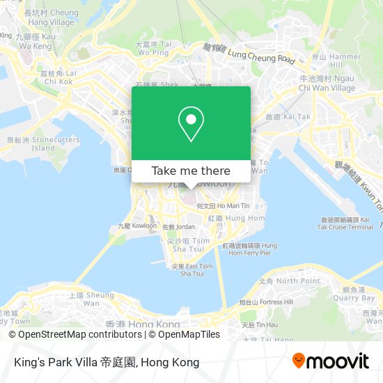 King's Park Villa 帝庭園 map