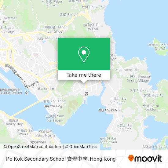 Po Kok Secondary School 寶覺中學 map
