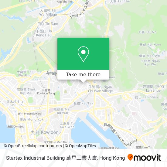 Startex Industrial Building 萬星工業大廈 map