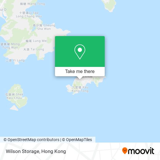 Wilson Storage map