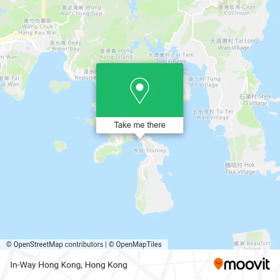 In-Way Hong Kong map