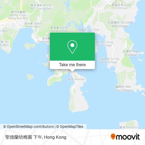 聖德蘭幼稚園 下午地圖