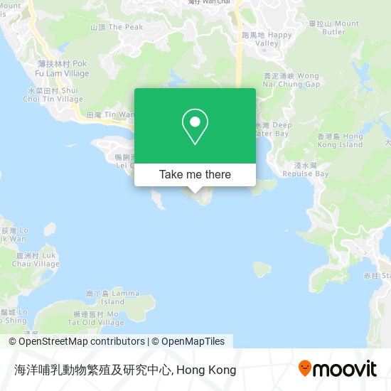 海洋哺乳動物繁殖及研究中心地圖