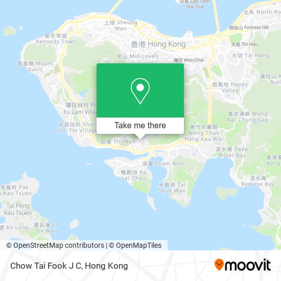 Chow Tai Fook J C map