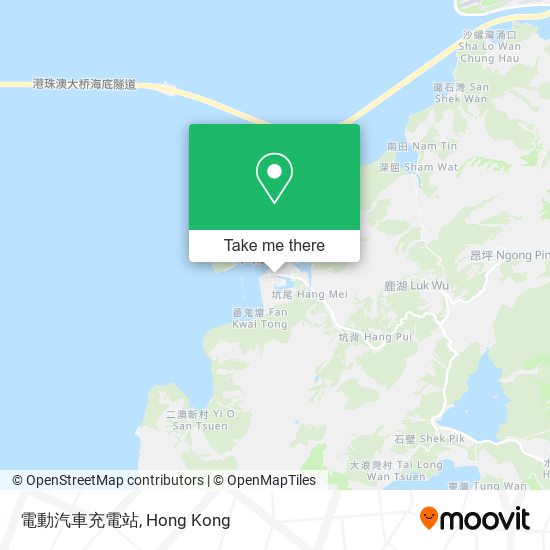 電動汽車充電站 map