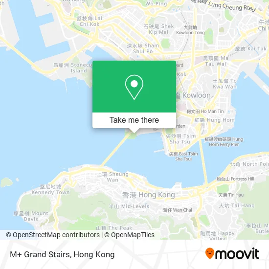 M+ Grand Stairs地圖