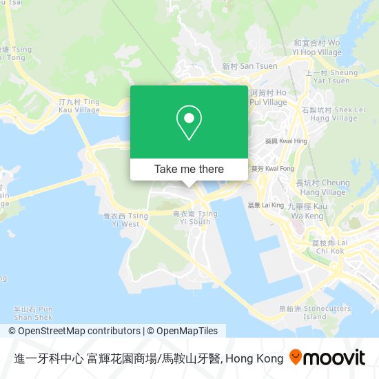 進一牙科中心 富輝花園商場/馬鞍山牙醫 map