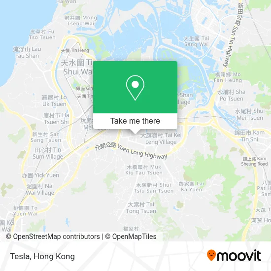 Tesla map
