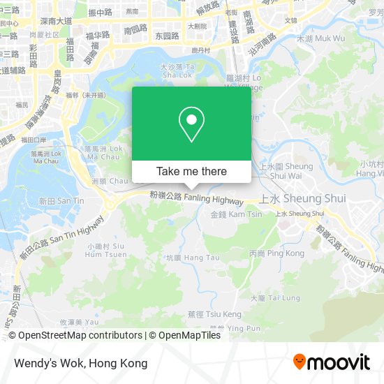 Wendy's Wok地圖
