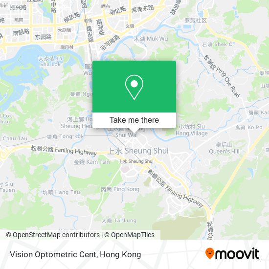 Vision Optometric Cent map
