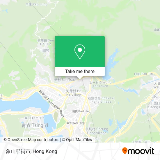 象山邨街市 map