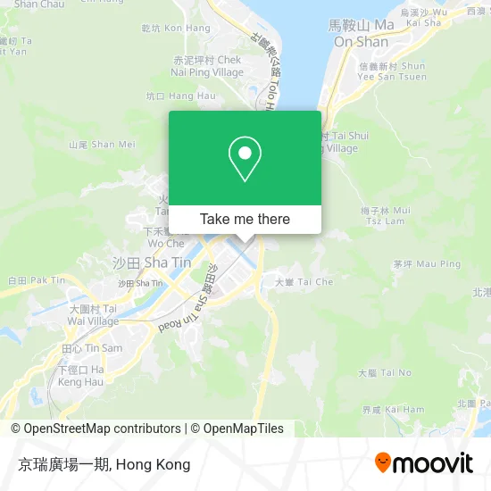 京瑞廣場一期地圖