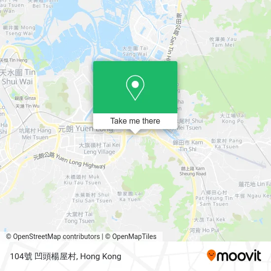 104號 凹頭楊屋村地圖