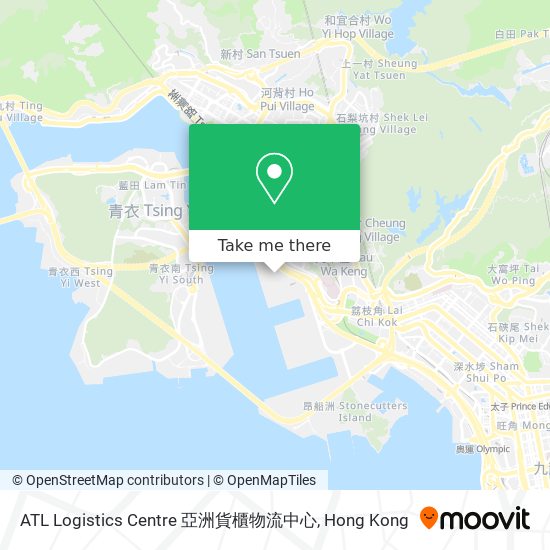 ATL Logistics Centre 亞洲貨櫃物流中心 map