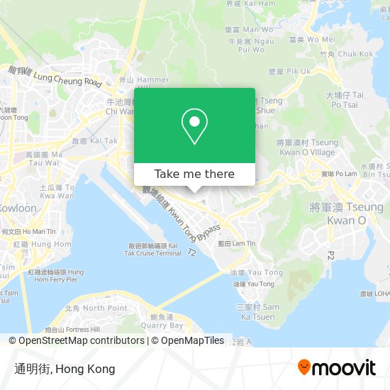 通明街 map
