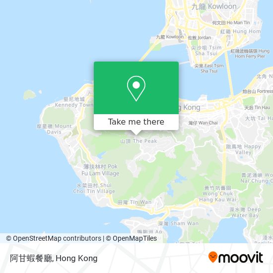 阿甘蝦餐廳 map