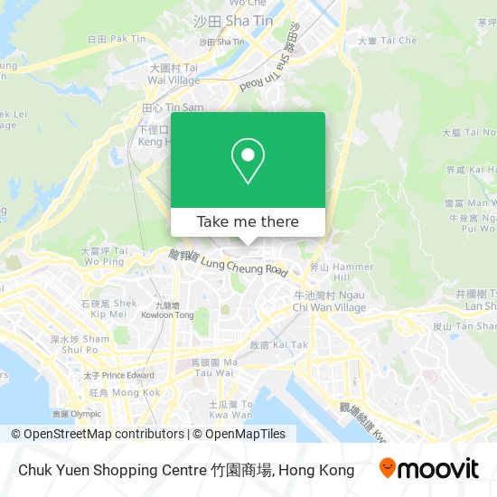 Chuk Yuen Shopping Centre 竹園商場 map