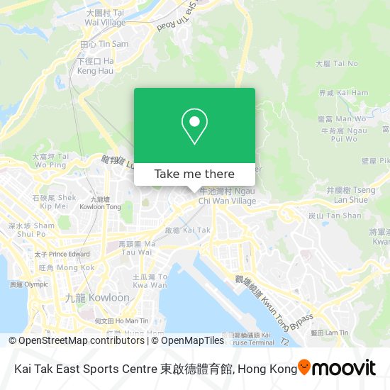 Kai Tak East Sports Centre 東啟德體育館地圖