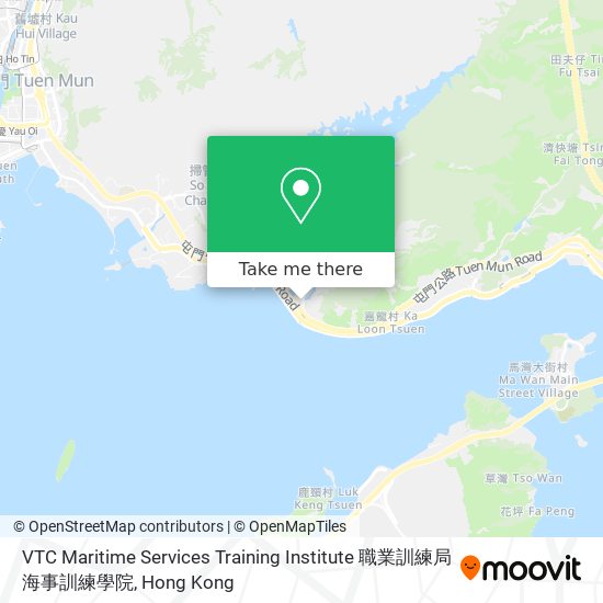 VTC Maritime Services Training Institute 職業訓練局海事訓練學院 map
