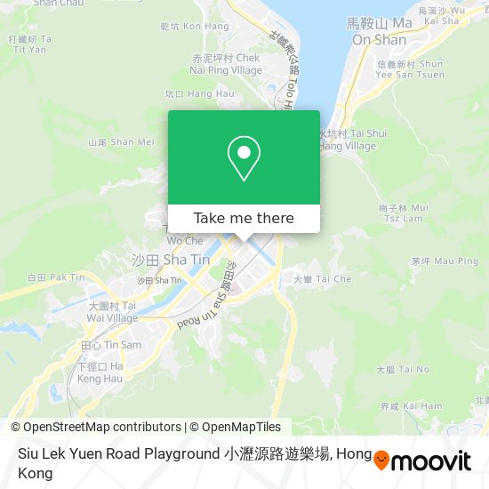 Siu Lek Yuen Road Playground 小瀝源路遊樂場 map
