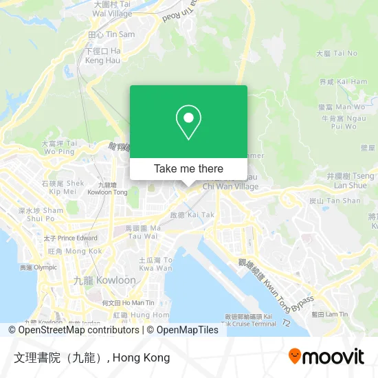 文理書院（九龍）地圖