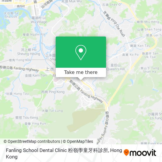Fanling School Dental Clinic 粉嶺學童牙科診所 map