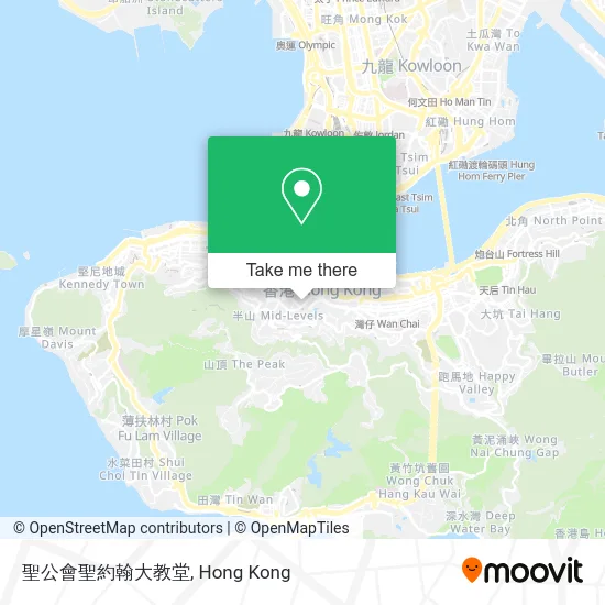 聖公會聖約翰大教堂 map