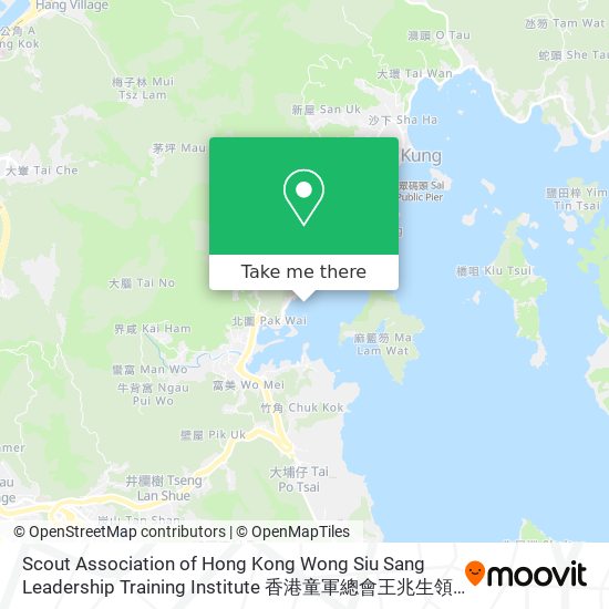 Scout Association of Hong Kong Wong Siu Sang Leadership Training Institute 香港童軍總會王兆生領袖訓練學院 map